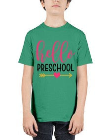 Hello Preschool 318# - prek headstart - Youth Tee Unisex