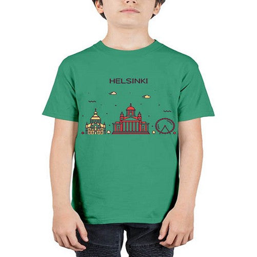 Helsinki 837# - cities - Youth Tee Unisex