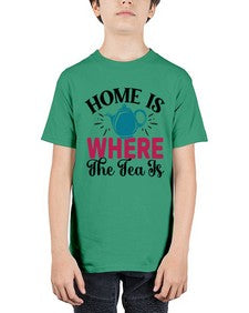 Home Is Where The Tea Is 1056# - tea - Youth Tee Unisex