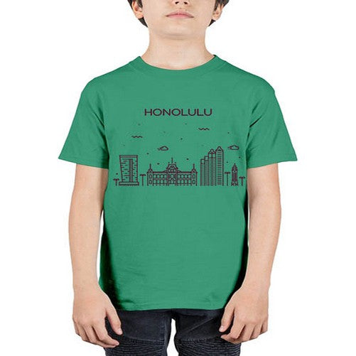 Honolulu 904# - cities - Youth Tee Unisex
