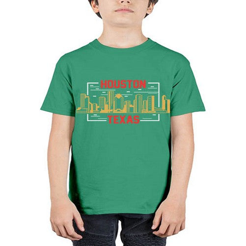 Houston 910# - cities - Youth Tee Unisex
