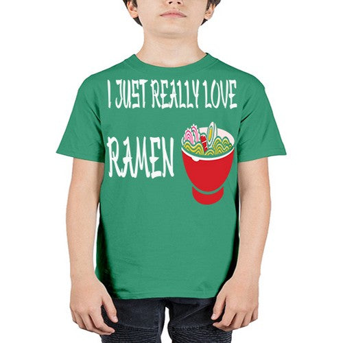 I Just Love Ramen Japanese Anime 238# - anime - Youth Tee Unisex