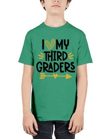 I Love My Third 368# - third grade - Youth Tee Unisex