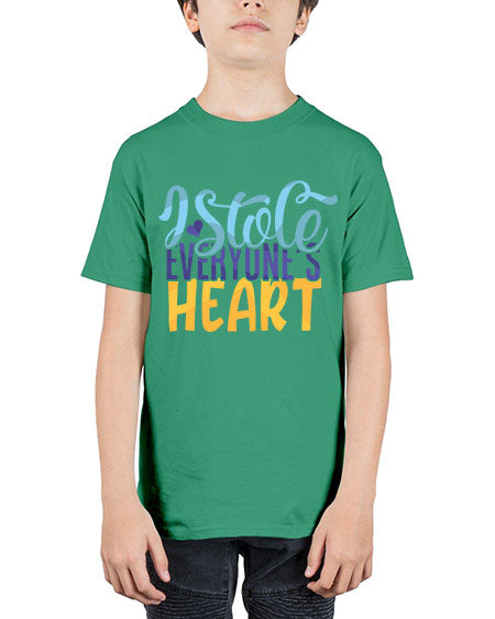 I Stole Everyones Heart Style 109# - baby - Youth Tee Unisex