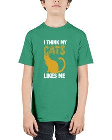 I Think My Cats - cats - Youth Tee Unisex