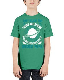 I dont belive that there are aliens 8# - ufo - Youth Tee Unisex