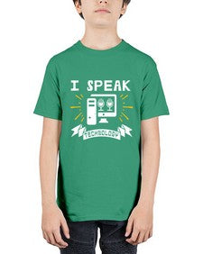 I speak technology 37# - computer - Youth Tee Unisex