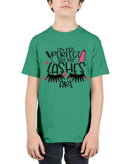 Im Not Perfect But My Lashes Are Style 79# - beauty - fashion - Youth Tee Unisex