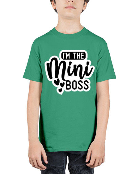 Im The Mini Boss 350# - baby - Youth Tee Unisex