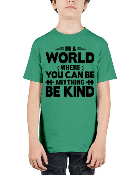 In a world Style 48# - autism - Youth Tee Unisex