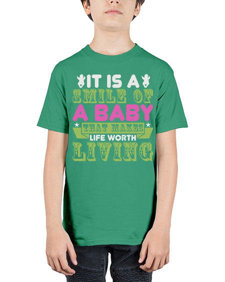 It is a smile of a baby Style 128# - baby - Youth Tee Unisex