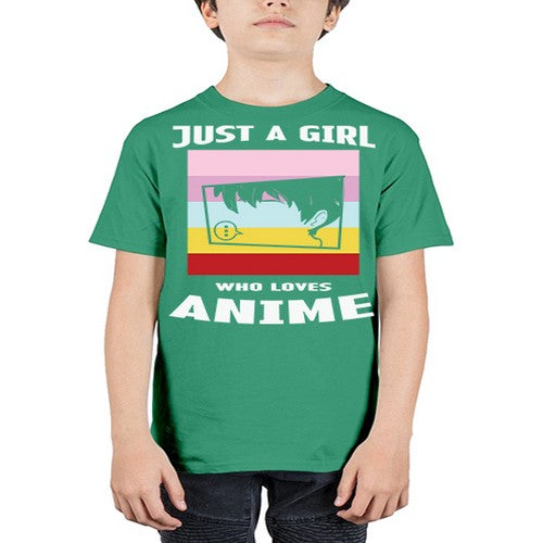 Just A Girl Who Loves Anime 265# - anime - Youth Tee Unisex