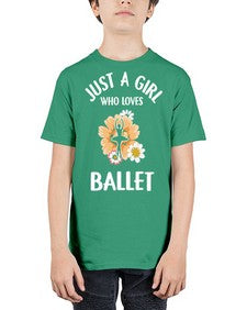 Just a girl who loves ballet 149# - ballet - Youth Tee Unisex