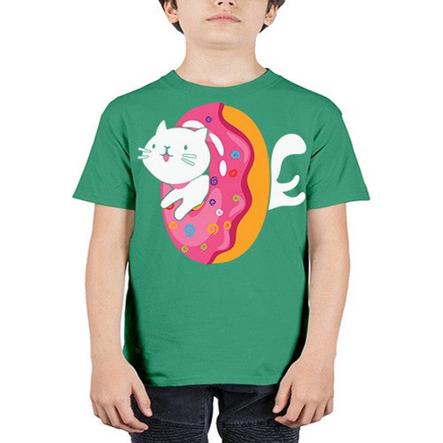 Kawaii Cat Donut Anime Lover Anime 267# - anime - Youth Tee Unisex