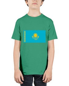 Kazakhstan 1032# - world flags - Youth Tee Unisex