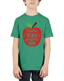 Learn Teach Inspire Shape Style 1044# - teacher - Youth Tee Unisex