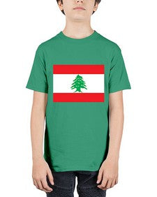 Lebanon 1122# - world flags - Youth Tee Unisex