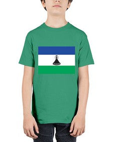 Lesotho 1129# - world flags - Youth Tee Unisex