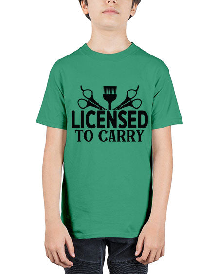 Licensed To Carry 1050# - hairdresser - Youth Tee Unisex