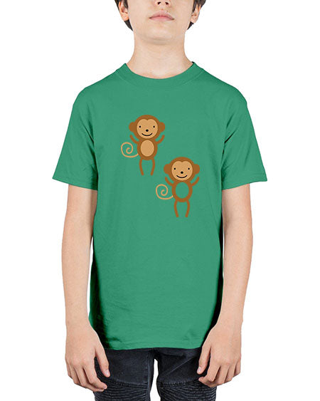 Little_monkeys_MF_5814 - monkey - Youth Tee Unisex