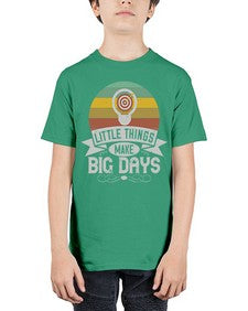 Little things make big days Style 28# - motivation - Youth Tee Unisex