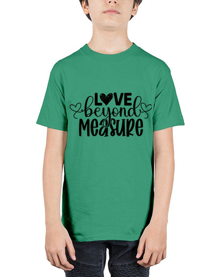 Love Beyond Measure 389# - kids - Youth Tee Unisex