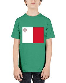 Malta 1222# - world flags - Youth Tee Unisex