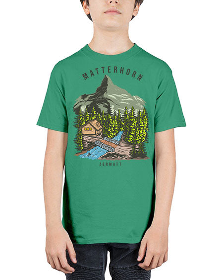Matterhorn 21# - nature - Youth Tee Unisex