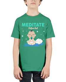 Meditate Before Bed 421# - yoga - Youth Tee Unisex