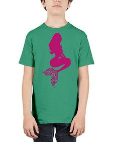 MermaidMandalaUpdated 933# - mandala - Youth Tee Unisex
