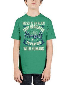 Messi is alien that dedicates himself 33# - ufo - Youth Tee Unisex