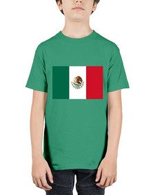 Mexico 1274# - world flags - Youth Tee Unisex