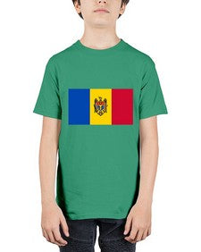 Moldova 1332# - world flags - Youth Tee Unisex