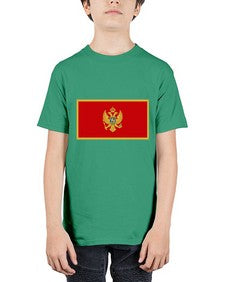 Montenegro 1344# - world flags - Youth Tee Unisex