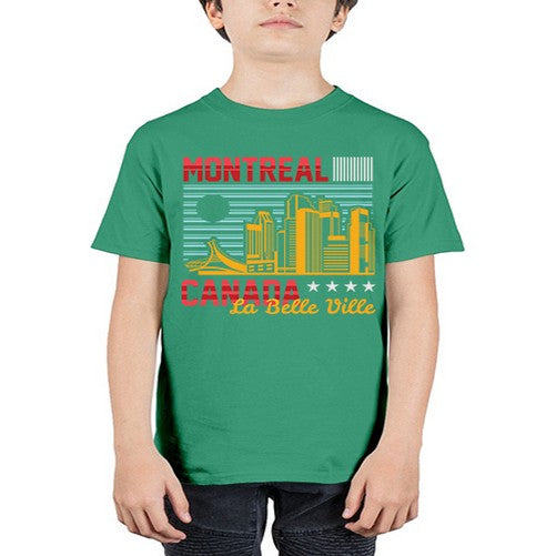 Montreal 1348# - cities - Youth Tee Unisex
