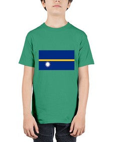 Nauru 1419# - world flags - Youth Tee Unisex
