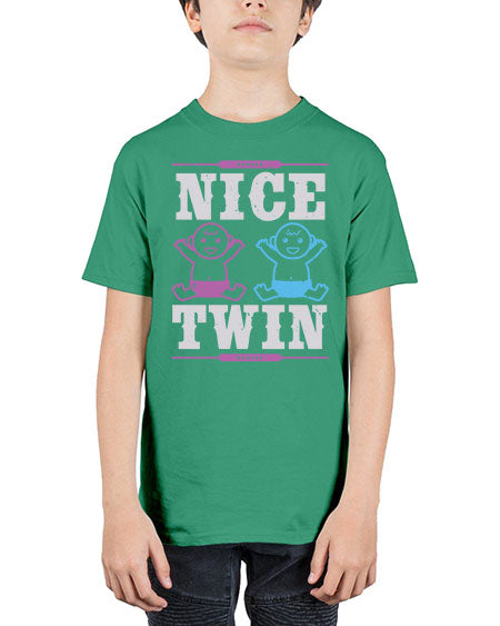 Nice Twin Style 167# - baby shower - Youth Tee Unisex