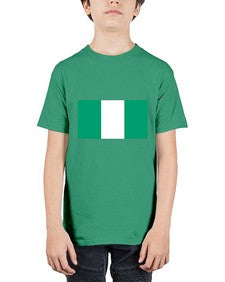 Nigeria 1493# - world flags - Youth Tee Unisex