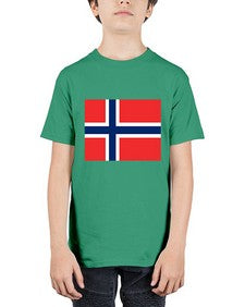 Norway 1513# - world flags - Youth Tee Unisex