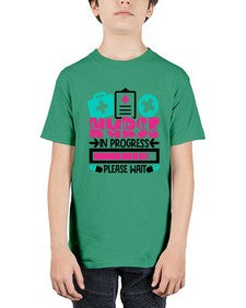 Nurse In Progress Please Wait Style Style 1160# - nurse - Youth Tee Unisex