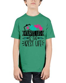 Nurse Life Is The Best Life Style Style 1170# - nurse - Youth Tee Unisex