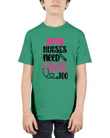 Nurses Need Shots Too Style Style 1252# - nurse - Youth Tee Unisex