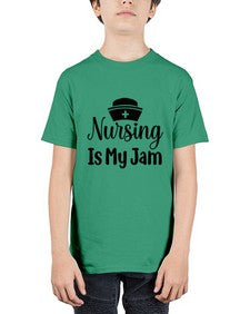 Nursing is my jam 1272# - nurse - Youth Tee Unisex