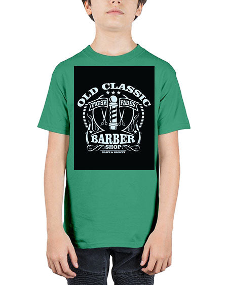 Old Classic Barber1284# - barber - Youth Tee Unisex