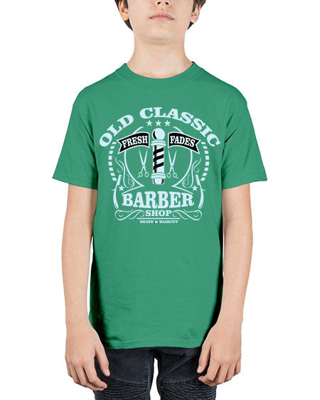 Old Classic Barber1285# - barber - Youth Tee Unisex