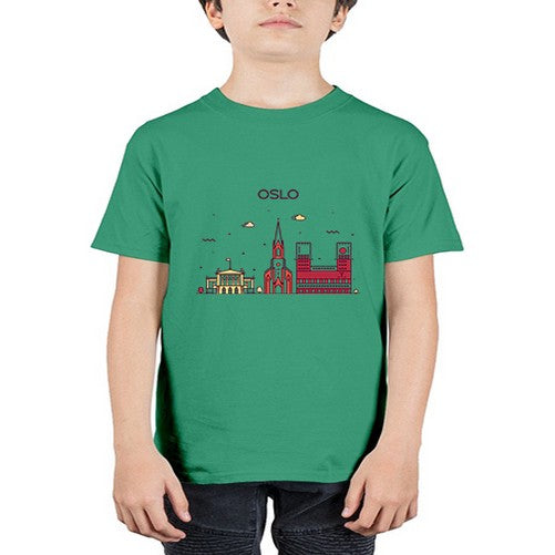 Oslo 1554# - cities - Youth Tee Unisex