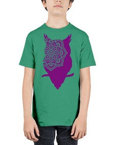 OwlMandalaUpdated 976# - mandala - Youth Tee Unisex