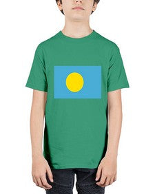 Palau 1567# - world flags - Youth Tee Unisex