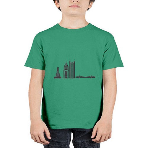 Pittsburgh 1625# - cities - Youth Tee Unisex