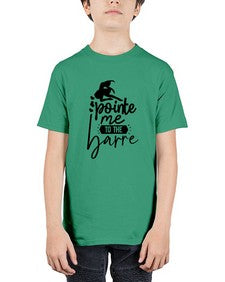 Pointe me to the barre 174# - ballet - Youth Tee Unisex